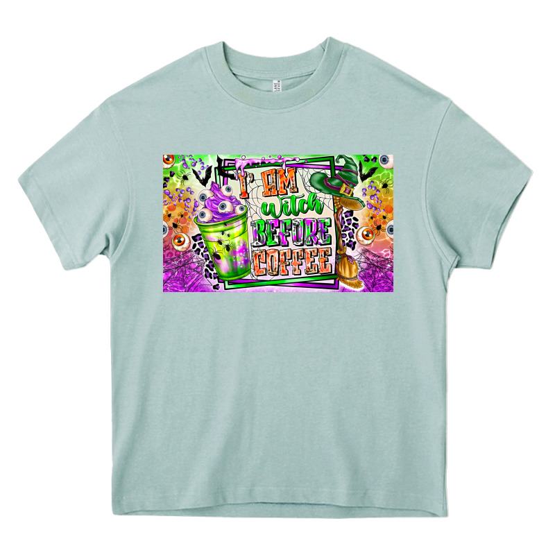 I Am Witch Coffee Kids Cup Heavy Core Tee by CowhideDigitalArt | Teevron