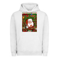 Pigment Lunar Rock Christmas Feeling Jolly Santa Urban Hoodie - Artiststas