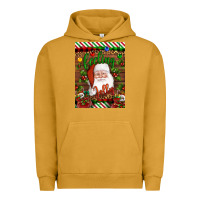 Pigment Peanut Butter Christmas Feeling Jolly Santa Urban Hoodie - Artiststas