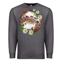 Charcoal Heather baseball with patterns Premium Sweatshirt - texasbilliewilder
