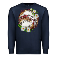 Navy baseball with patterns Premium Sweatshirt - texasbilliewilder