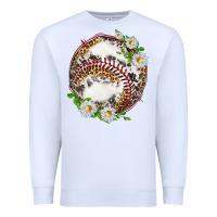 White baseball with patterns Premium Sweatshirt - texasbilliewilder