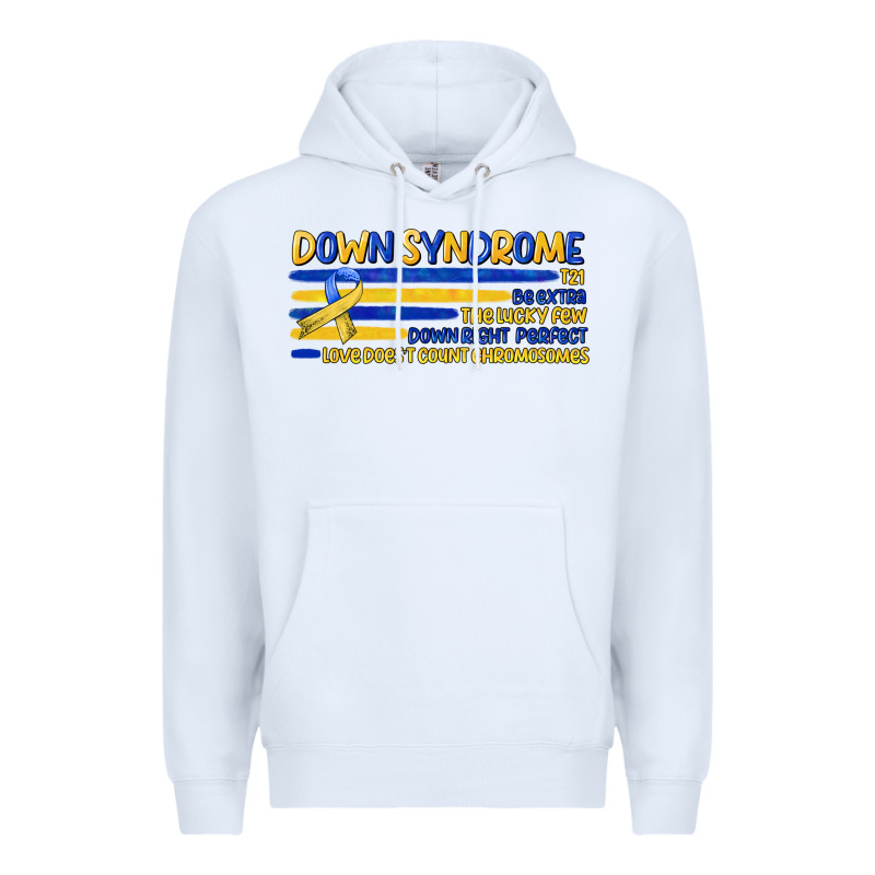 Down Syndrome Premium Hoodie by Artiststas | Teevron
