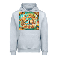 Heather Grey i think i love fall most of all tumbler Urban Hoodie - BundleAndBundleShop