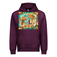 Mauve Wine i think i love fall most of all tumbler Urban Hoodie - BundleAndBundleShop