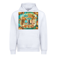 White i think i love fall most of all tumbler Urban Hoodie - BundleAndBundleShop