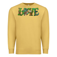 Antique Gold love with shamrock Premium Sweatshirt - RanaPortraitStore