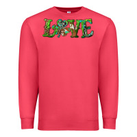 Cardinal love with shamrock Premium Sweatshirt - RanaPortraitStore