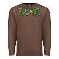 Chestnut love with shamrock Premium Sweatshirt - RanaPortraitStore