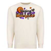 Sandshell raising ballers basketball Premium Sweatshirt - Zillion Design Studio
