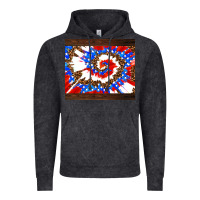 Vintage Black usa tie dye Vintage Hoodie - AdoDesignShop