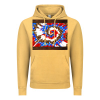 Vintage Mustard usa tie dye Vintage Hoodie - AdoDesignShop
