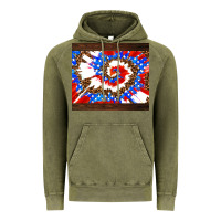 Usa Tie Dye Vintage Hoodie | Teevron