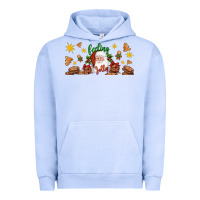 Pigment Grape Ice Christmas feeling jolly santa Urban Hoodie - Artiststas