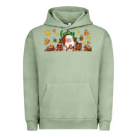 Pigment Oil Green Christmas feeling jolly santa Urban Hoodie - Artiststas