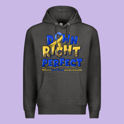 Down Right Perfect Down Syndrome Premium Hoodie Designed By Artiststas