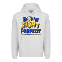 Dove Grey down right perfect down syndrome Premium Hoodie - Artiststas