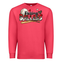 Cardinal raising ballers baseball Premium Sweatshirt - Zillion Design Studio