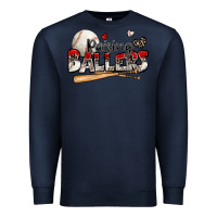 Navy raising ballers baseball Premium Sweatshirt - Zillion Design Studio
