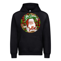 Black Christmas feeling jolly santa Urban Hoodie - Artiststas