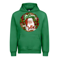 Emerald Christmas feeling jolly santa Urban Hoodie - Artiststas