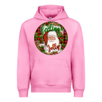Fuchsia Pink Christmas feeling jolly santa Urban Hoodie - Artiststas