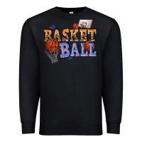 Black basketball Premium Sweatshirt - texasbilliewilder