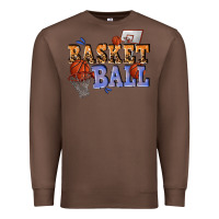 Chestnut basketball Premium Sweatshirt - texasbilliewilder