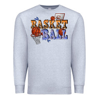 Heather Grey basketball Premium Sweatshirt - texasbilliewilder