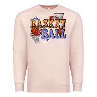 Pale Pink basketball Premium Sweatshirt - texasbilliewilder