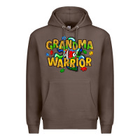 Coffee grandma of a warrior Premium Hoodie - Artiststas