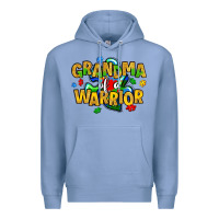 Colony Blue grandma of a warrior Premium Hoodie - Artiststas