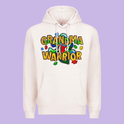 Grandma Of A Warrior Premium Hoodie Designed By Artiststas