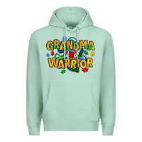 Seafoam grandma of a warrior Premium Hoodie - Artiststas
