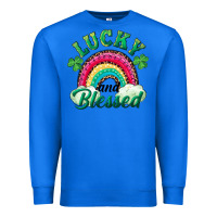True Royal Lucky and blessed rainbow Premium Sweatshirt - RanaPortraitStore