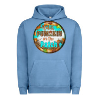 Pigment Pebble Blue cutest pumpkin İn the patch Urban Hoodie - BundleAndBundleShop