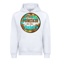 White cutest pumpkin İn the patch Urban Hoodie - BundleAndBundleShop