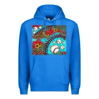 True Royal baseball leopard turquoise sunflower Premium Hoodie - JahusDesignShop