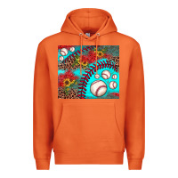 Carrot baseball leopard turquoise sunflower Premium Hoodie - JahusDesignShop