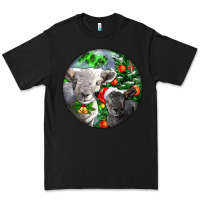 Black christmas southdown baby sheeps Premium Tee - LillyAllenDesigns