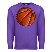 Purple basketball Premium Sweatshirt - texasbilliewilder