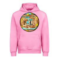 Fuchsia Pink i think i love fall most of all Urban Hoodie - BundleAndBundleShop