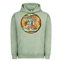 Pigment Oil Green i think i love fall most of all Urban Hoodie - BundleAndBundleShop