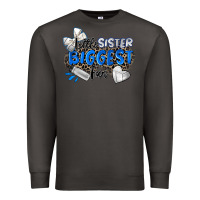 Smoke little sister biggest fan volleyball Premium Sweatshirt - Zillion Design Studio