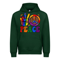Forest Green peace Urban Hoodie - JahusDesignShop