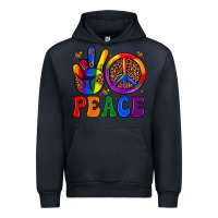 Navy peace Urban Hoodie - JahusDesignShop