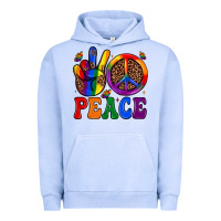 Pigment Grape Ice peace Urban Hoodie - JahusDesignShop