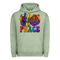 Pigment Oil Green peace Urban Hoodie - JahusDesignShop
