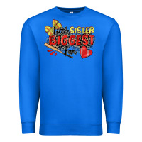 True Royal little sister biggest fan softball Premium Sweatshirt - Zillion Design Studio