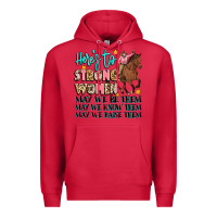 Cardinal heres to strong women Premium Hoodie - Artiststas